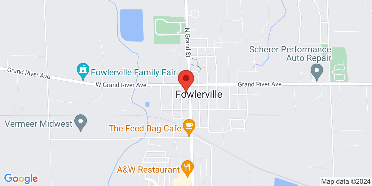 Map of Fowlerville District Library